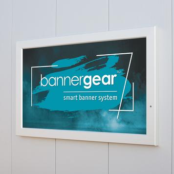 Bannergear® için PVC önden aydınlatmalı afiş